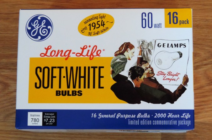 Here is part of my incandescent lightbulb collection.